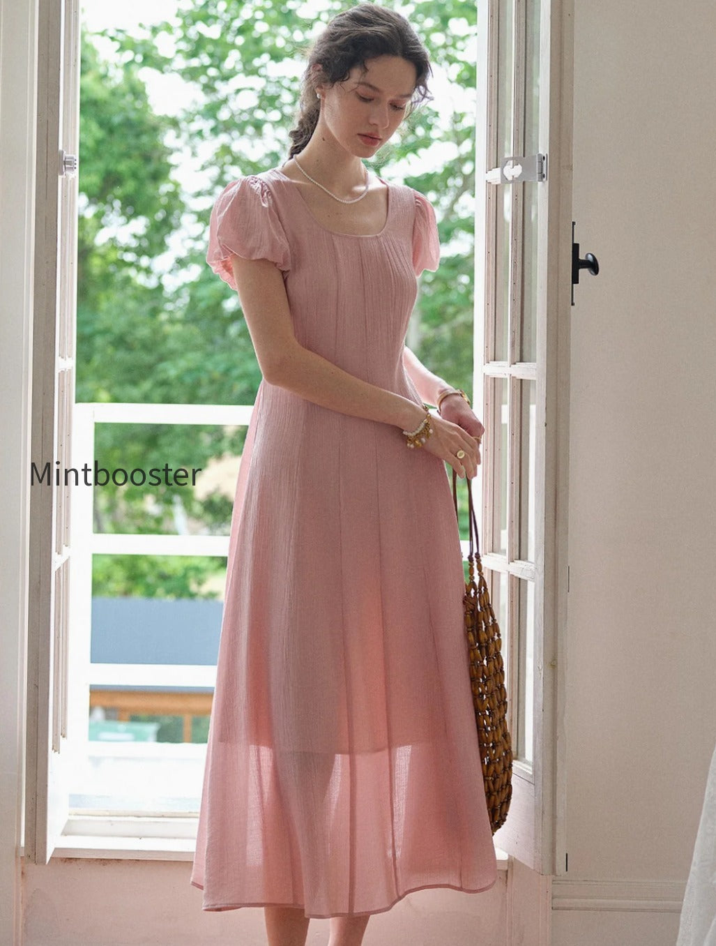 monica-round-neck-pink-dress
