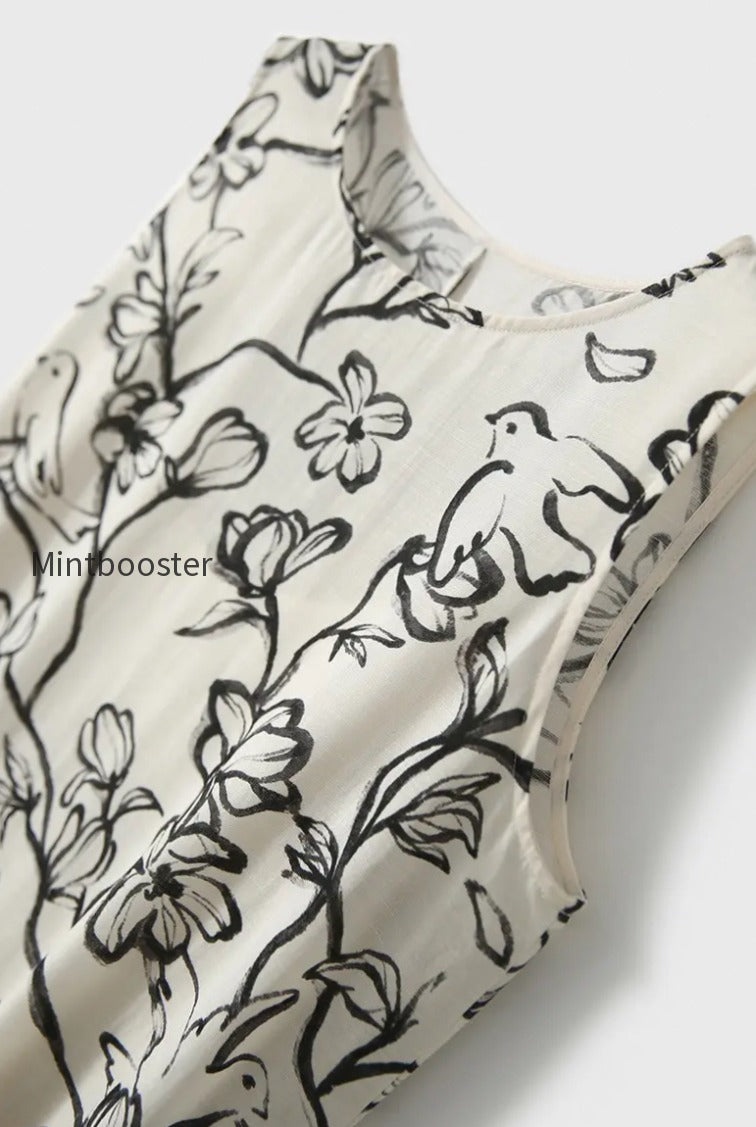 linen-floral-sleeveless-midi-dress