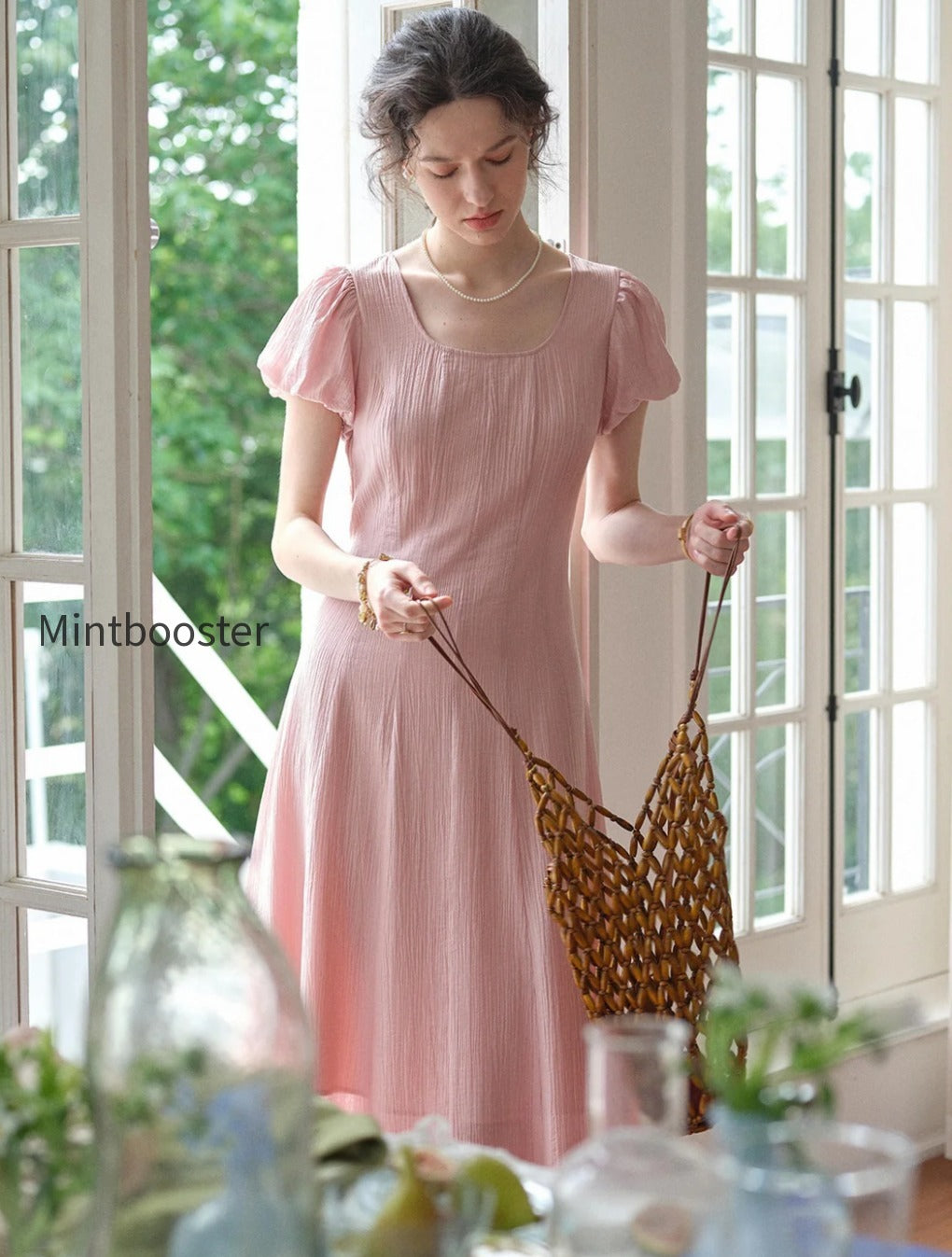 monica-round-neck-pink-dress