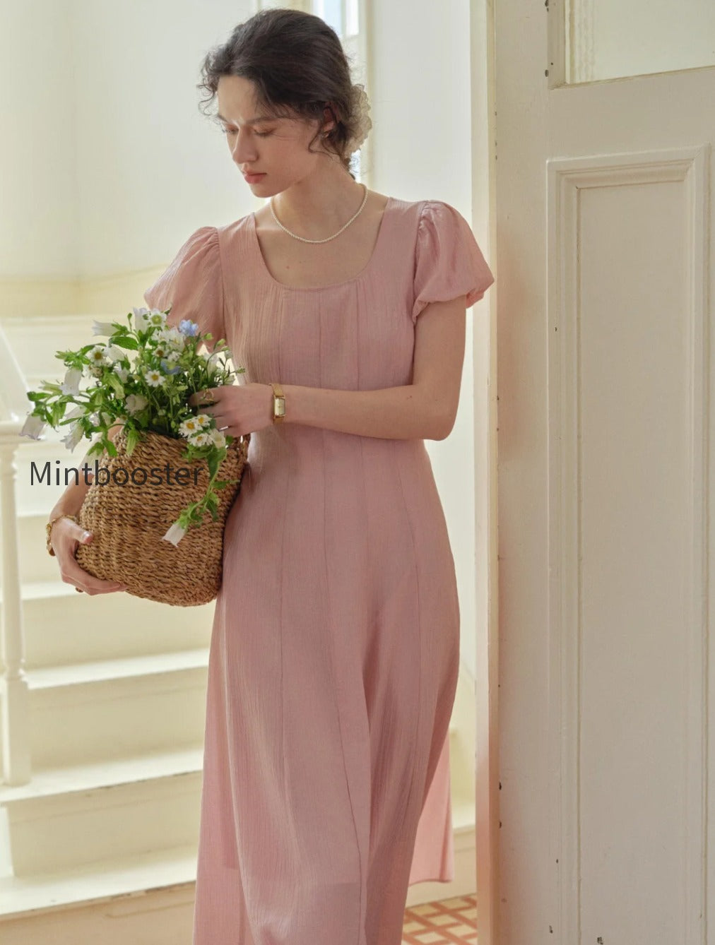 monica-round-neck-pink-dress