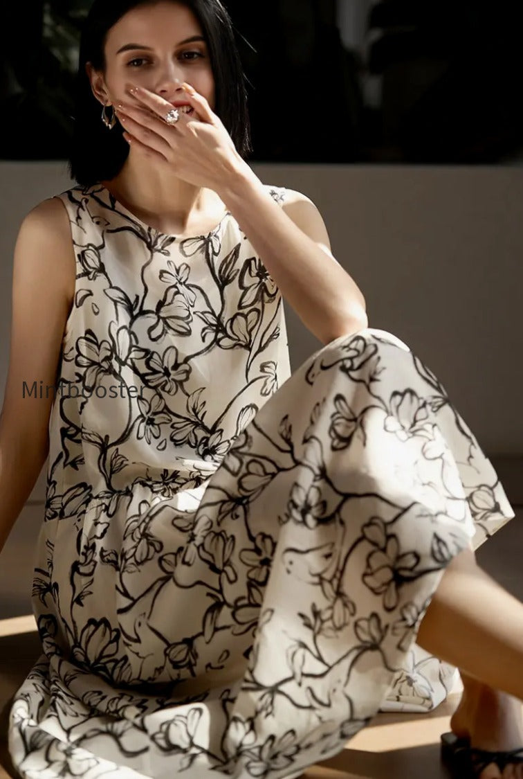 linen-floral-sleeveless-midi-dress