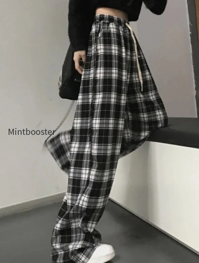 oversize-plaid-women-korean-fashion-checked-for-female-wide-leg-pant