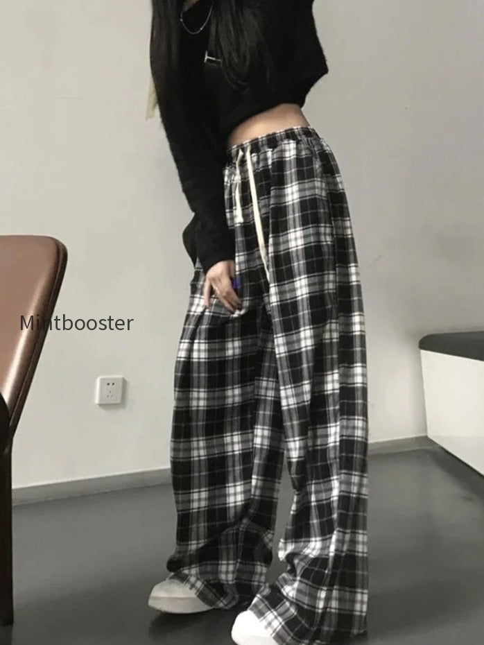 oversize-plaid-women-korean-fashion-checked-for-female-wide-leg-pant