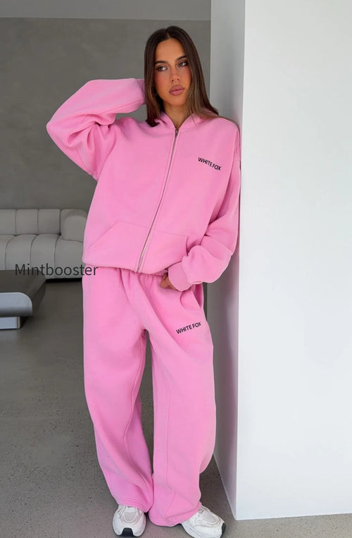 Core Classic Barrel Leg Sweatpants Pink