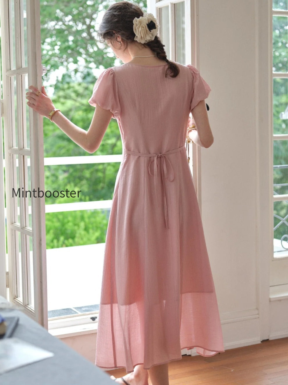 monica-round-neck-pink-dress